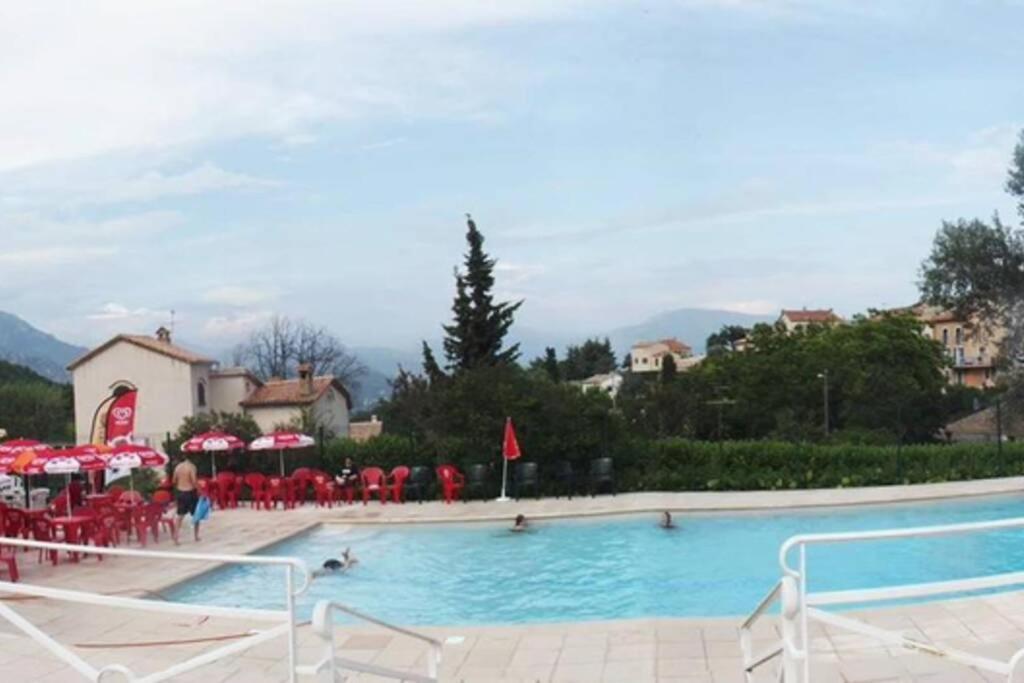 Joli Studio Entre Mer Et Montagne Proche De Nice Bouyon Екстер'єр фото